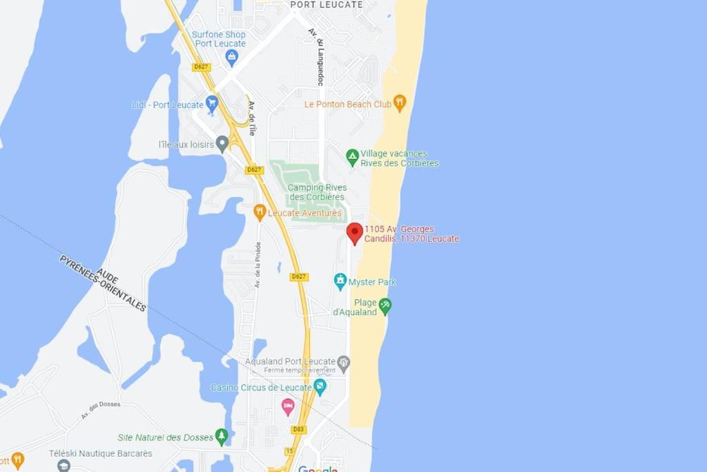 Port Leucate : Superbe Appartement Pleine Vue Mer المظهر الخارجي الصورة